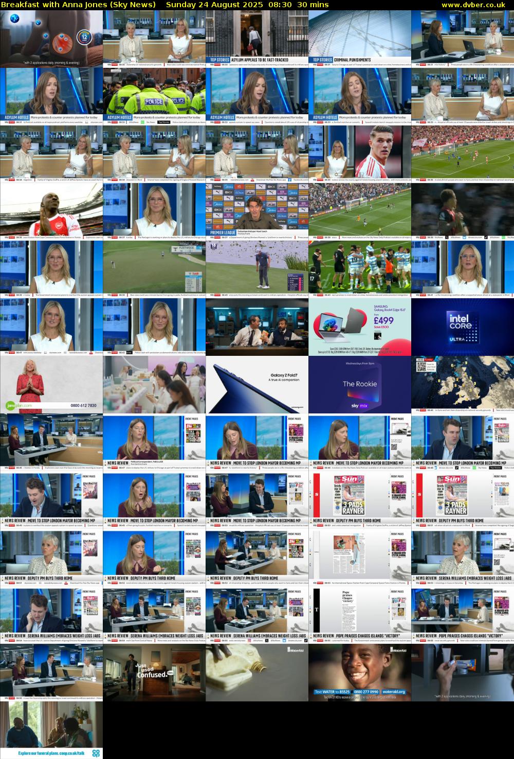 Breakfast With Anna Jones (Sky News) Sunday 24 August 2025 08:30 - 09:00