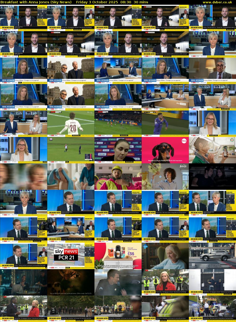 Breakfast With Anna Jones (Sky News) Friday 3 October 2025 08:30 - 09:00