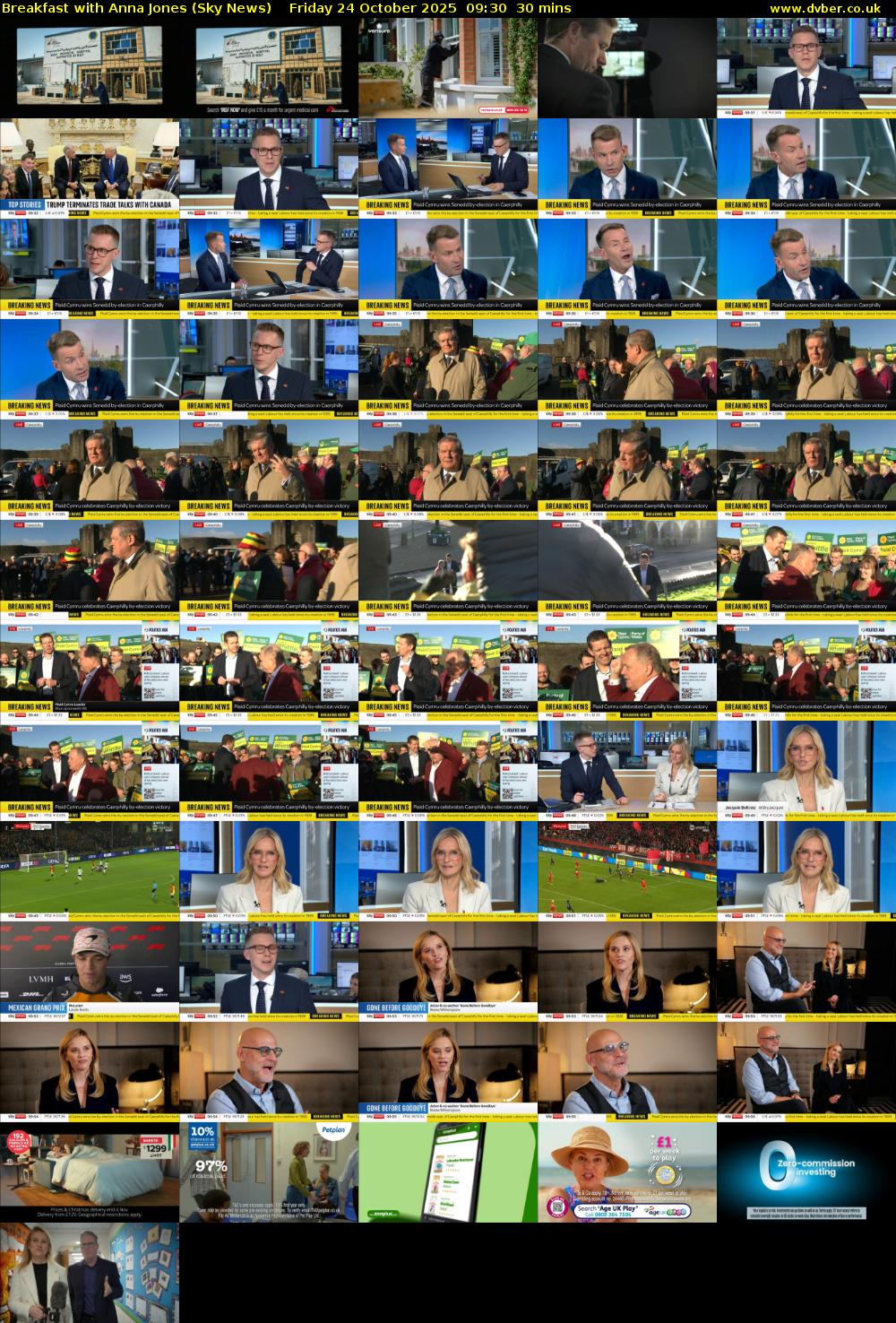 Breakfast With Anna Jones (Sky News) Friday 24 October 2025 09:30 - 10:00