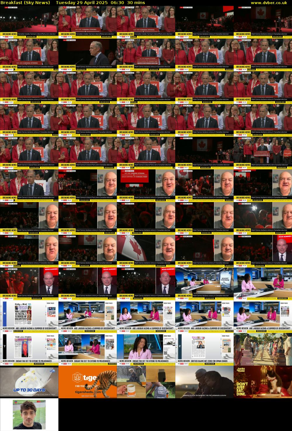 Breakfast (Sky News) Tuesday 29 April 2025 06:30 - 07:00