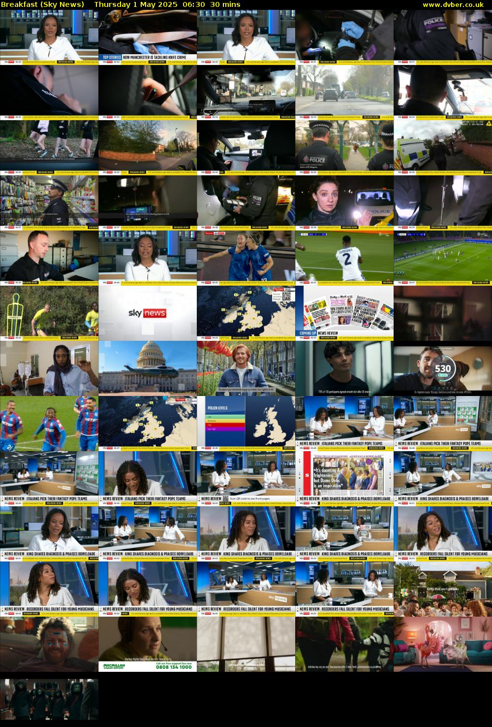 Breakfast (Sky News) Thursday 1 May 2025 06:30 - 07:00