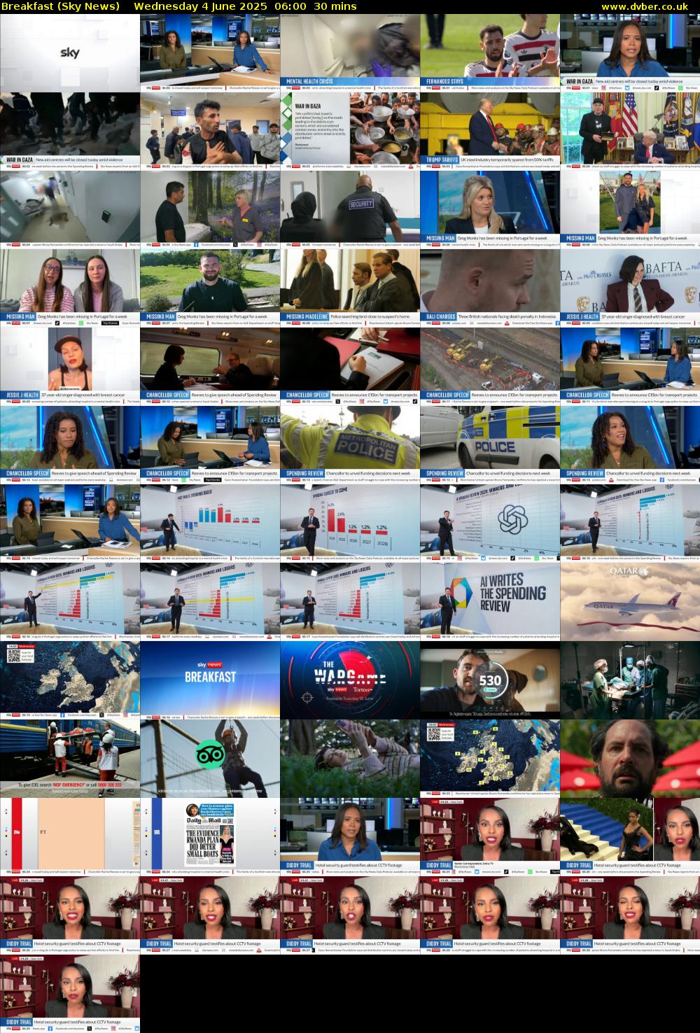 Breakfast (Sky News) Wednesday 4 June 2025 06:00 - 06:30
