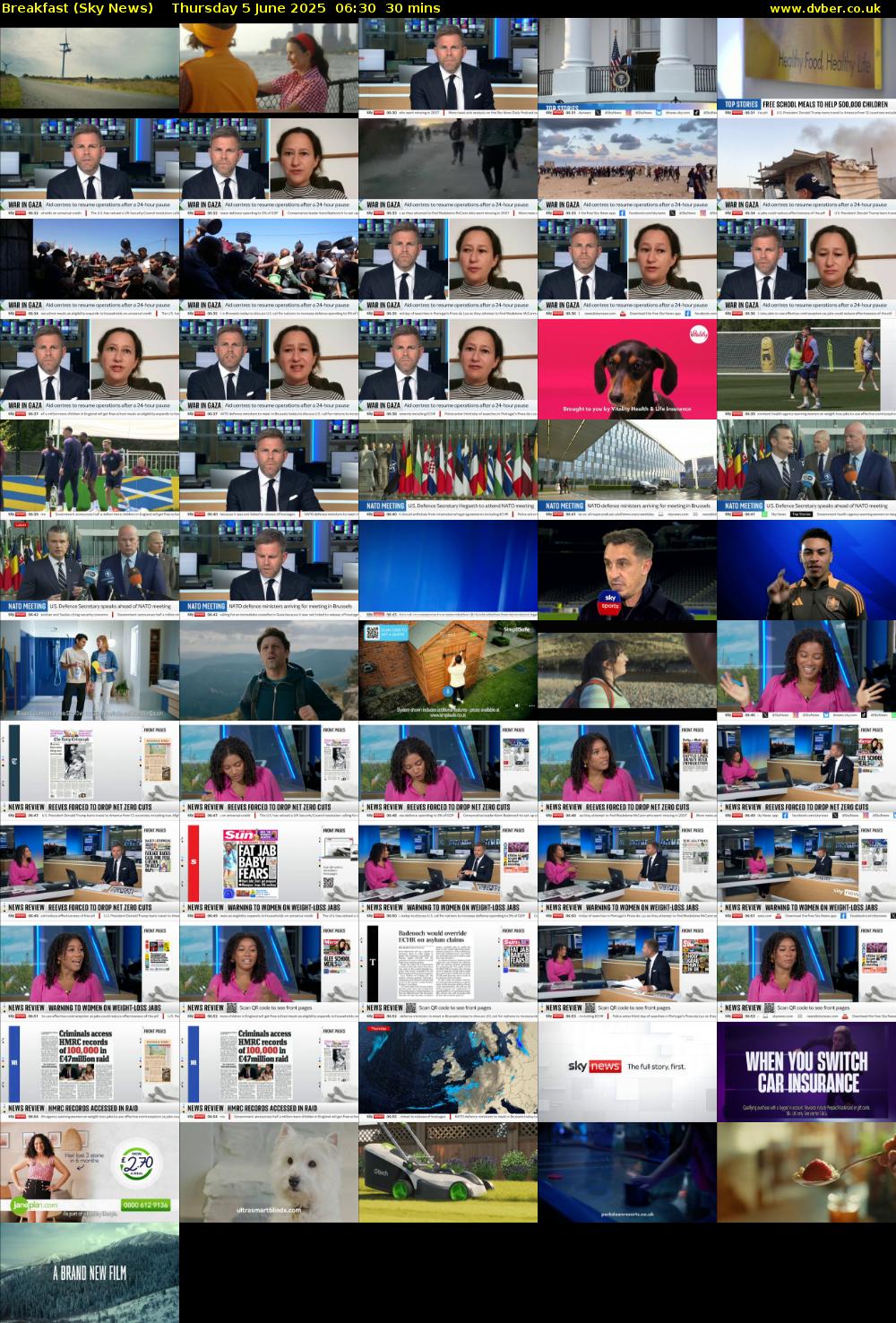 Breakfast (Sky News) Thursday 5 June 2025 06:30 - 07:00