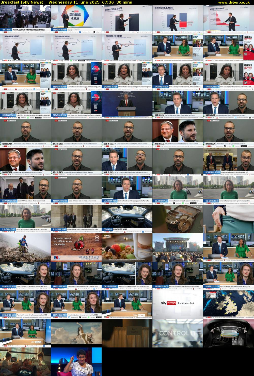 Breakfast (Sky News) Wednesday 11 June 2025 07:30 - 08:00