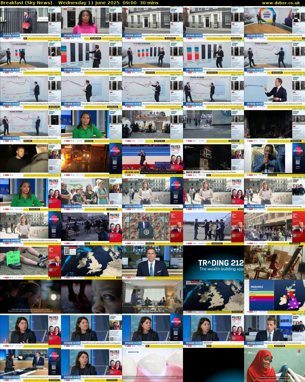 Breakfast (Sky News) Wednesday 11 June 2025 09:00 - 09:30