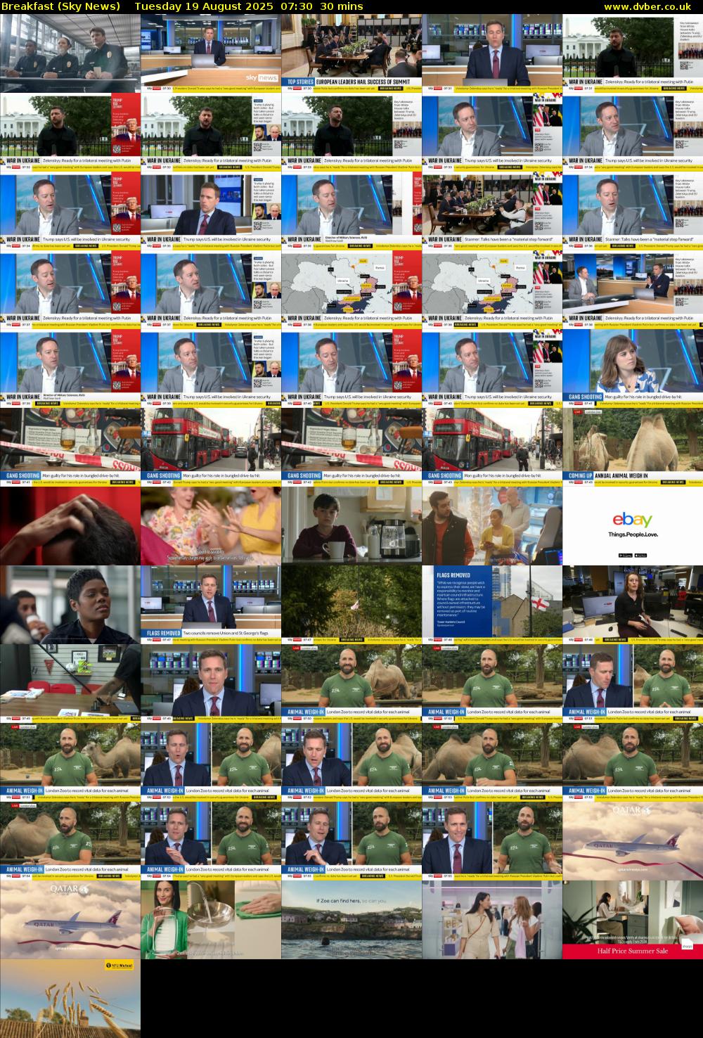 Breakfast (Sky News) Tuesday 19 August 2025 07:30 - 08:00