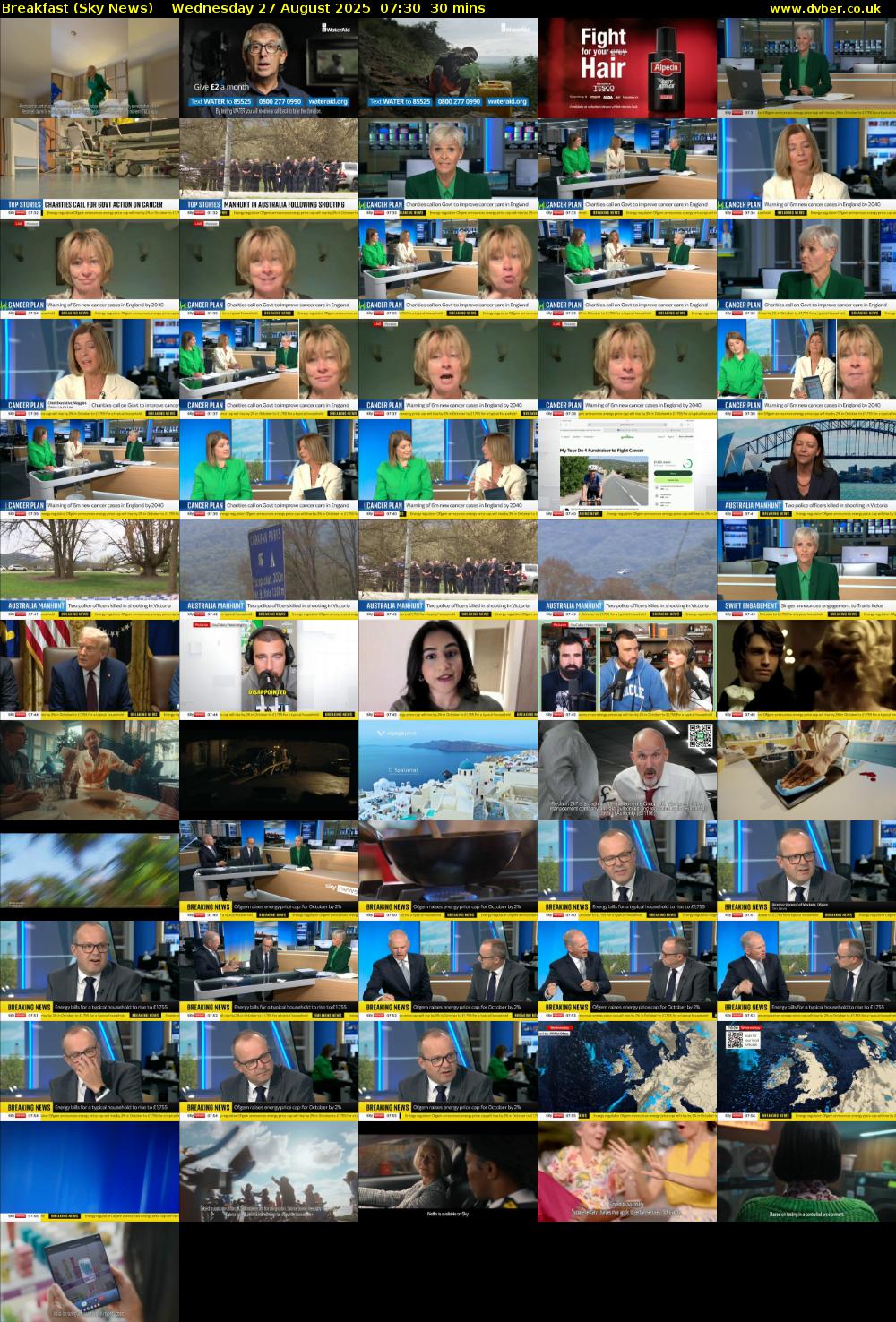 Breakfast (Sky News) Wednesday 27 August 2025 07:30 - 08:00