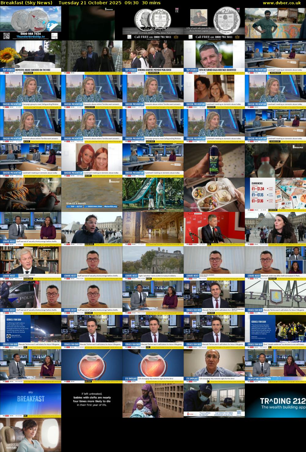 Breakfast (Sky News) Tuesday 21 October 2025 09:30 - 10:00