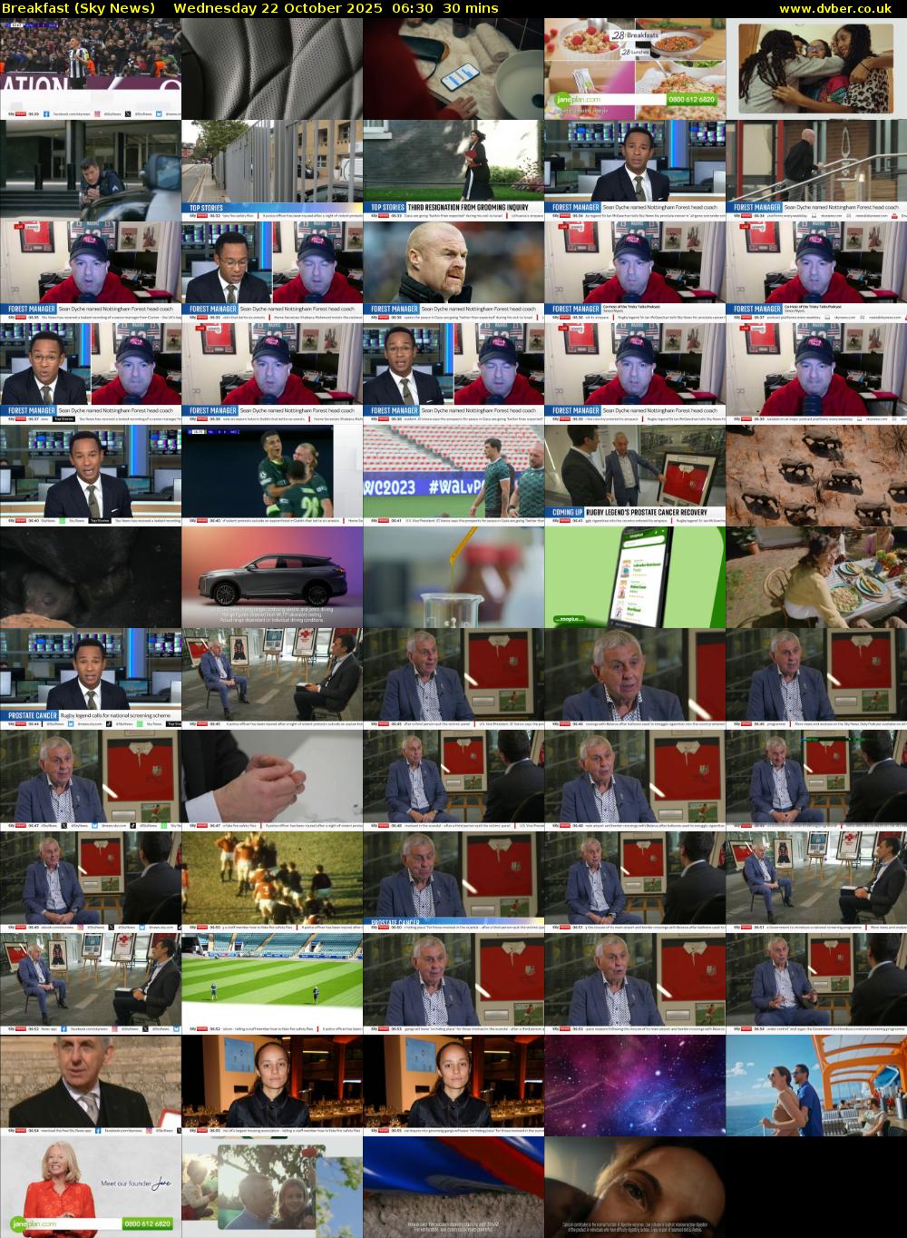 Breakfast (Sky News) Wednesday 22 October 2025 06:30 - 07:00