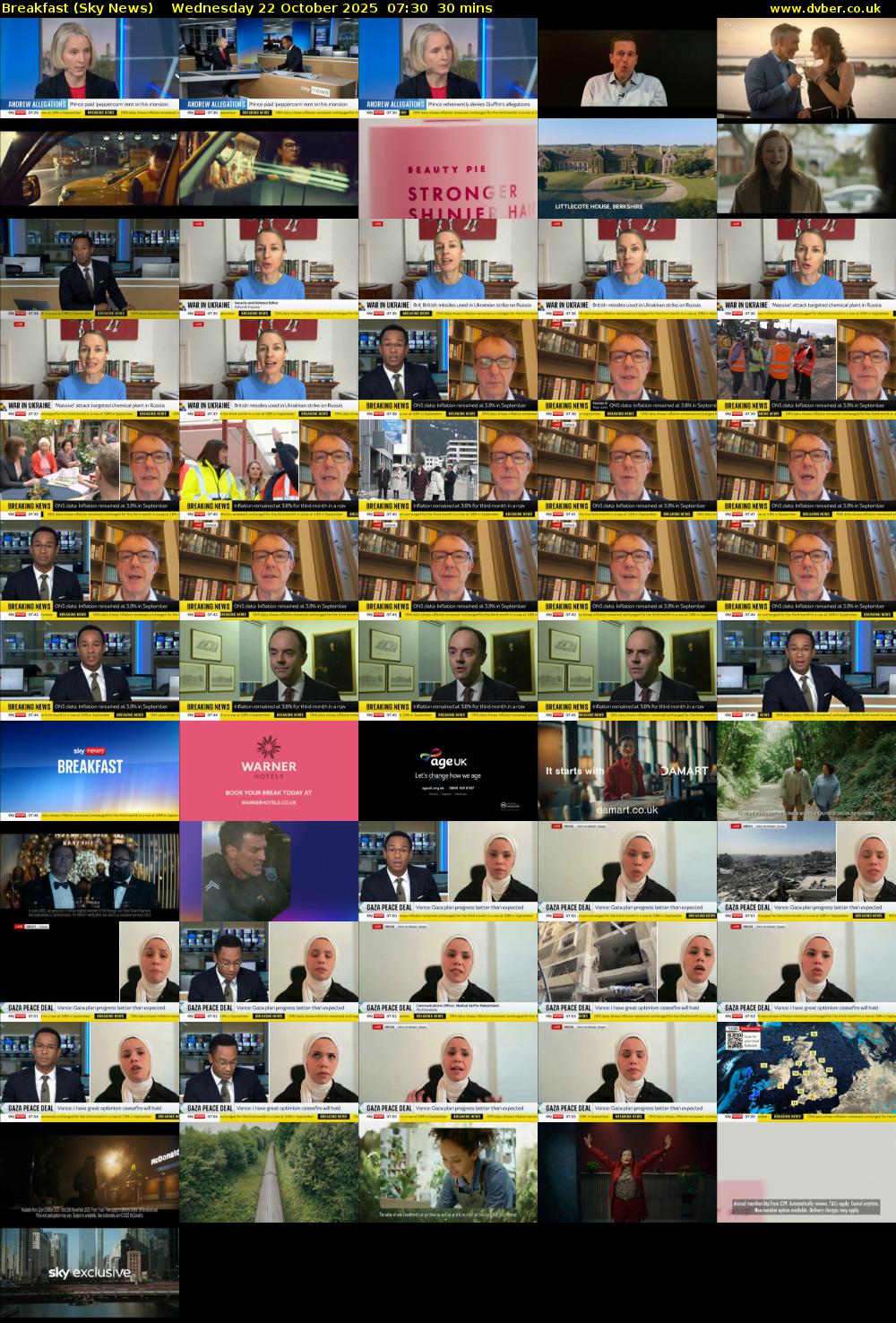 Breakfast (Sky News) Wednesday 22 October 2025 07:30 - 08:00