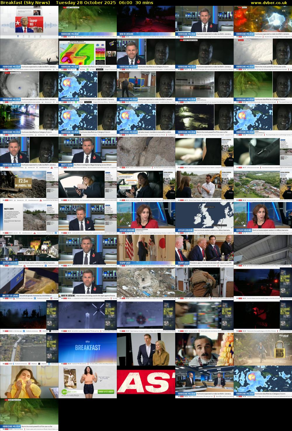 Breakfast (Sky News) Tuesday 28 October 2025 06:00 - 06:30