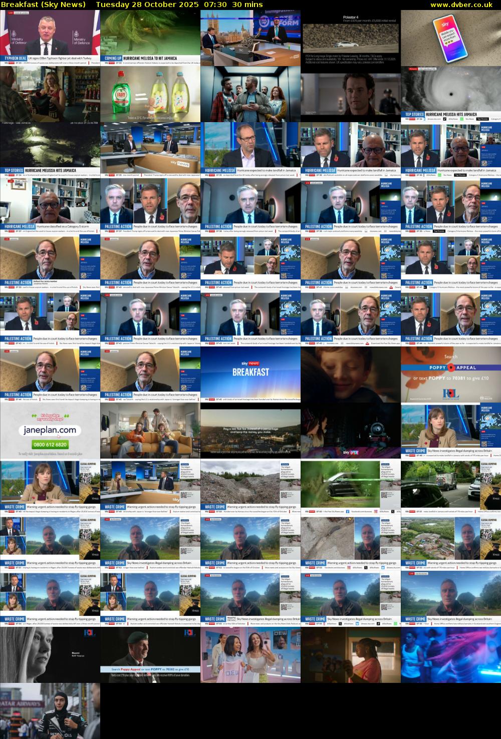 Breakfast (Sky News) Tuesday 28 October 2025 07:30 - 08:00