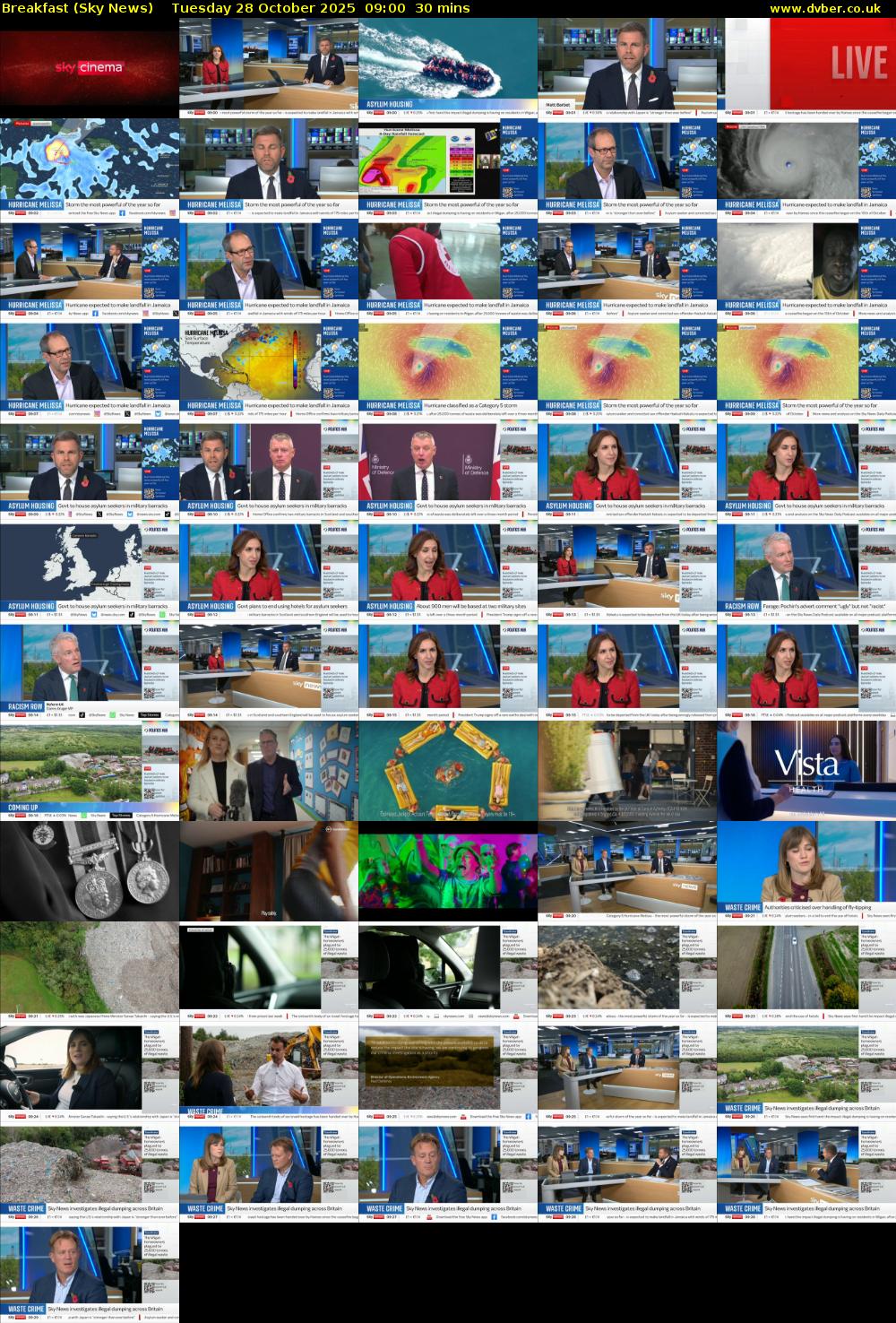 Breakfast (Sky News) Tuesday 28 October 2025 09:00 - 09:30