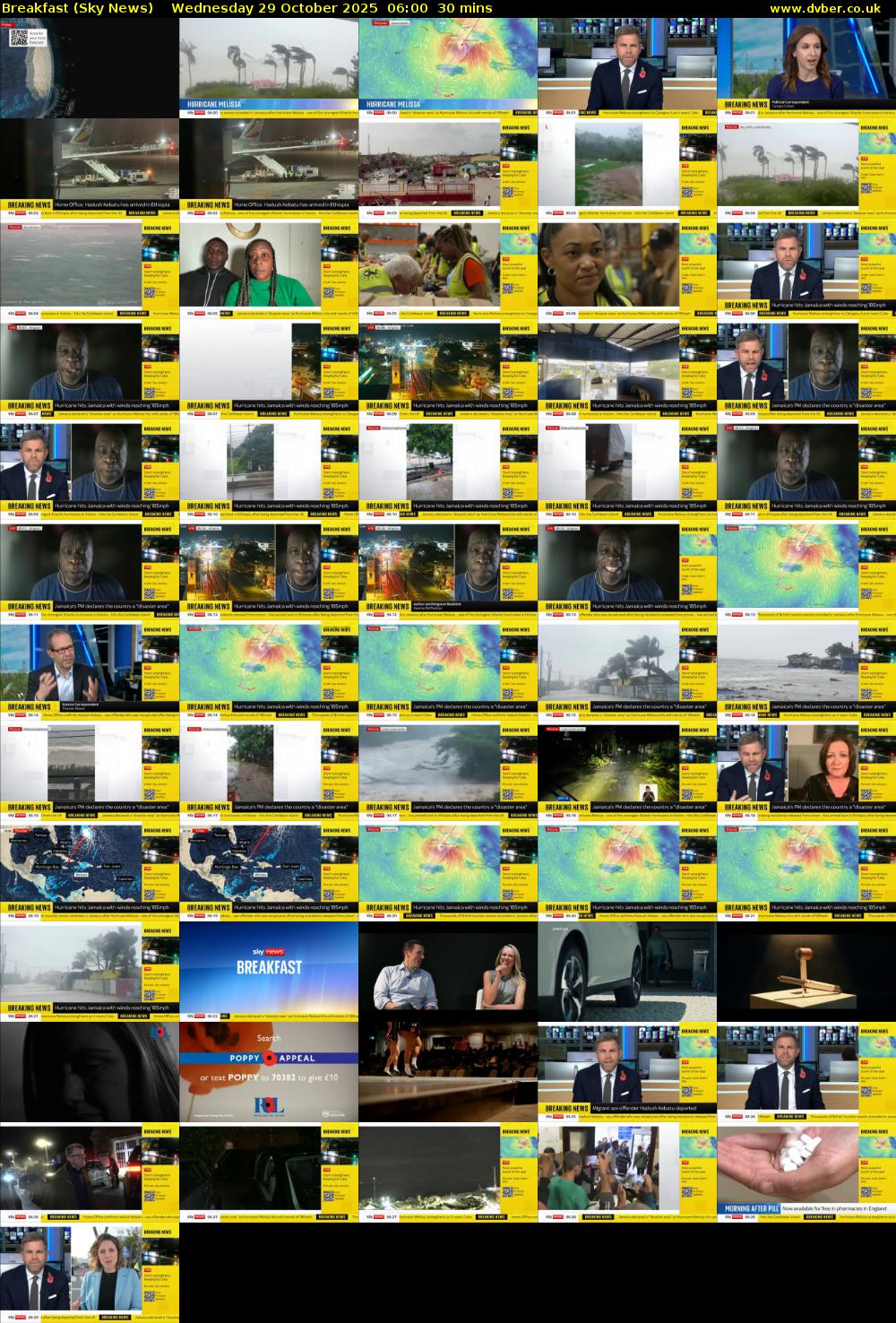 Breakfast (Sky News) Wednesday 29 October 2025 06:00 - 06:30