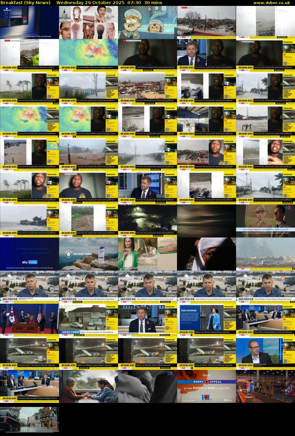 Breakfast (Sky News) Wednesday 29 October 2025 07:30 - 08:00