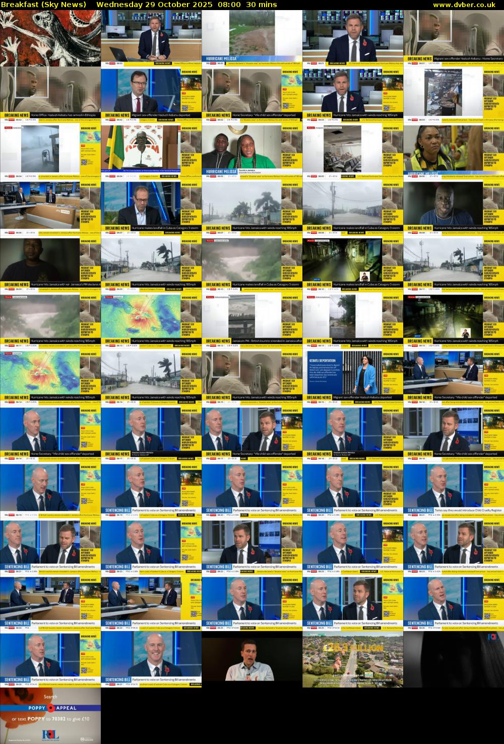 Breakfast (Sky News) Wednesday 29 October 2025 08:00 - 08:30