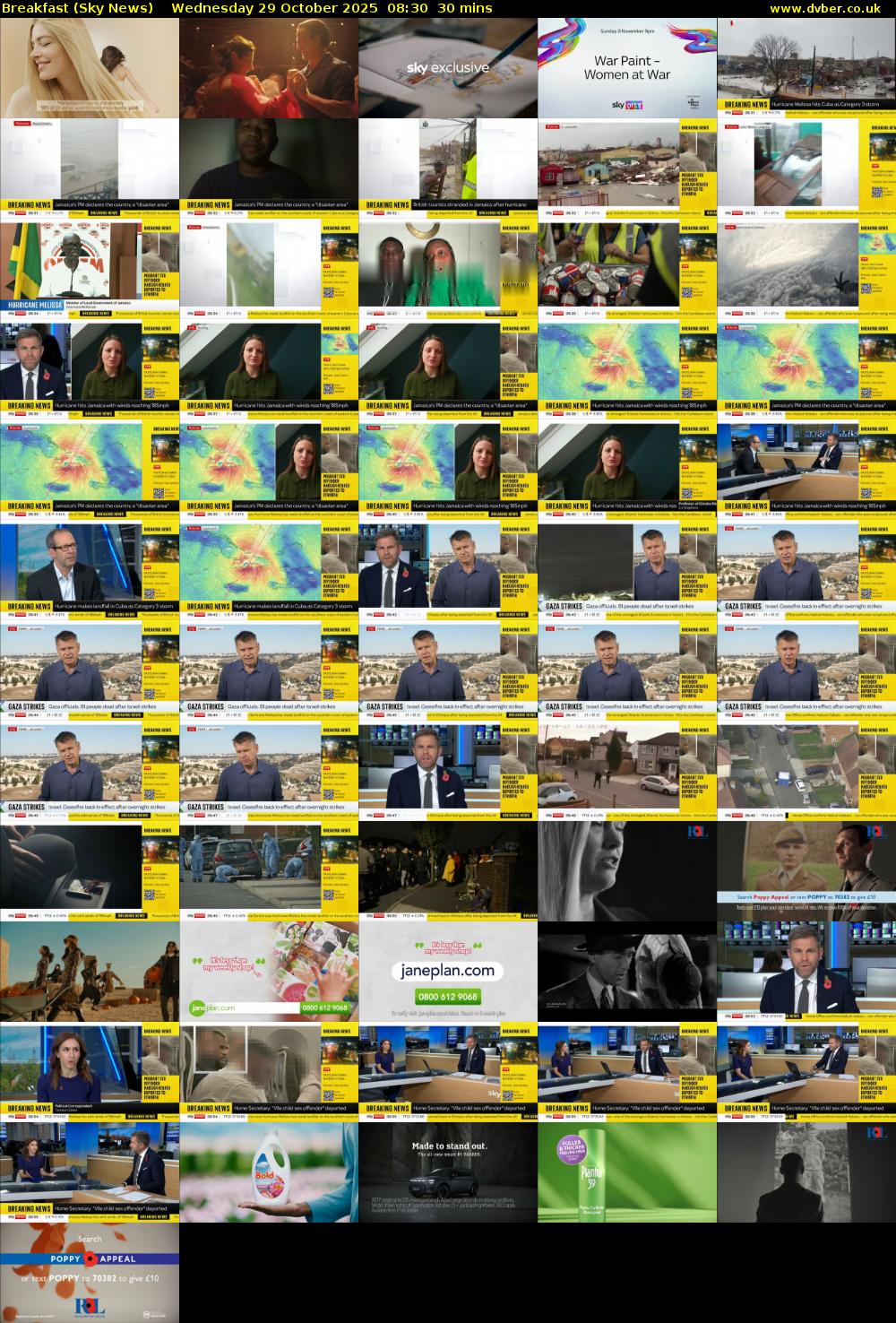 Breakfast (Sky News) Wednesday 29 October 2025 08:30 - 09:00