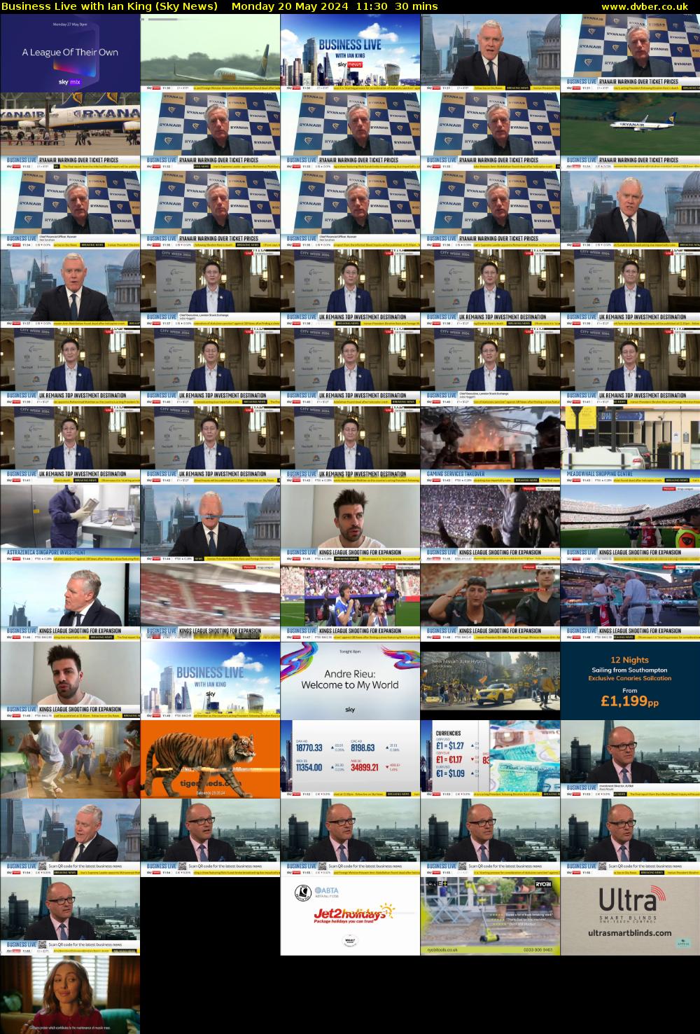 Business Live with Ian King (Sky News) Monday 20 May 2024 11:30 - 12:00