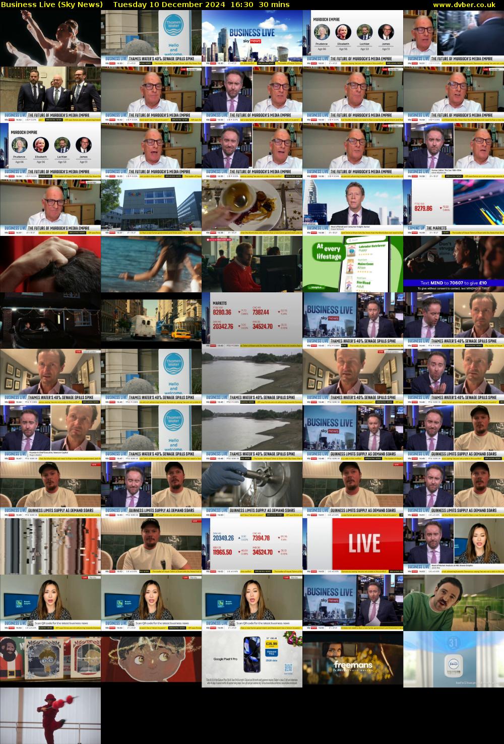Business Live (Sky News) Tuesday 10 December 2024 16:30 - 17:00