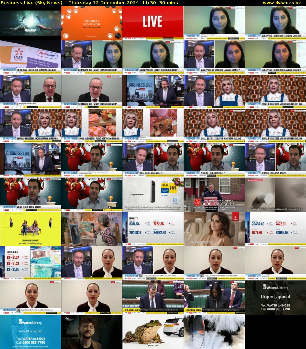 Business Live (Sky News) Thursday 12 December 2024 11:30 - 12:00