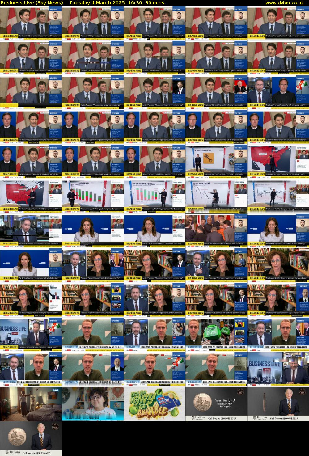 Business Live (Sky News) Tuesday 4 March 2025 16:30 - 17:00