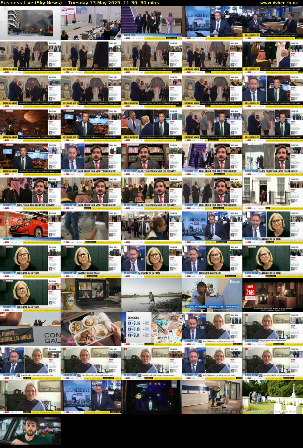 Business Live (Sky News) Tuesday 13 May 2025 11:30 - 12:00