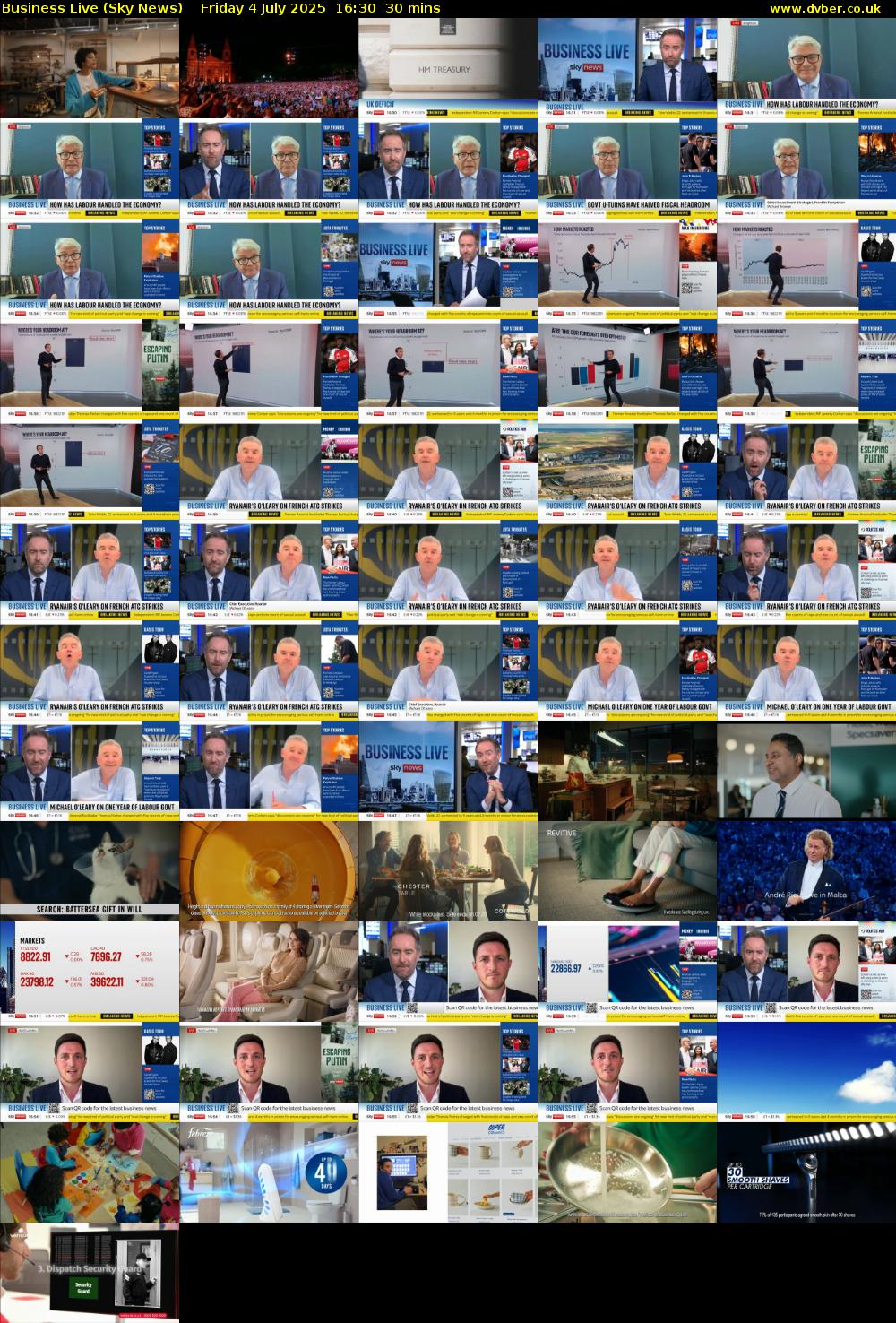 Business Live (Sky News) Friday 4 July 2025 16:30 - 17:00