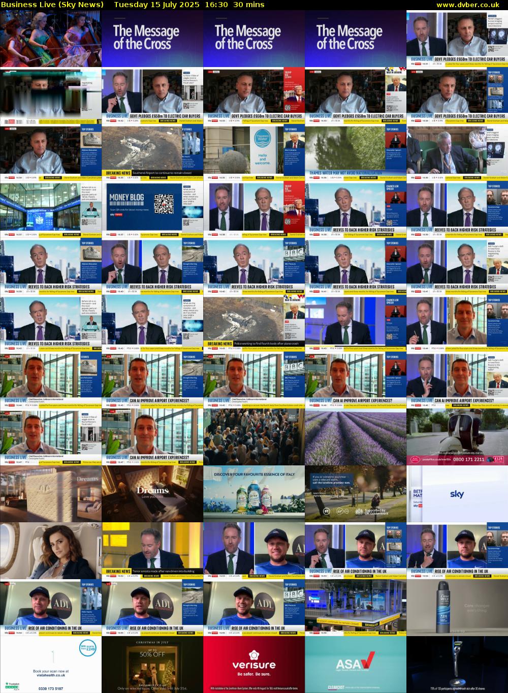 Business Live (Sky News) Tuesday 15 July 2025 16:30 - 17:00