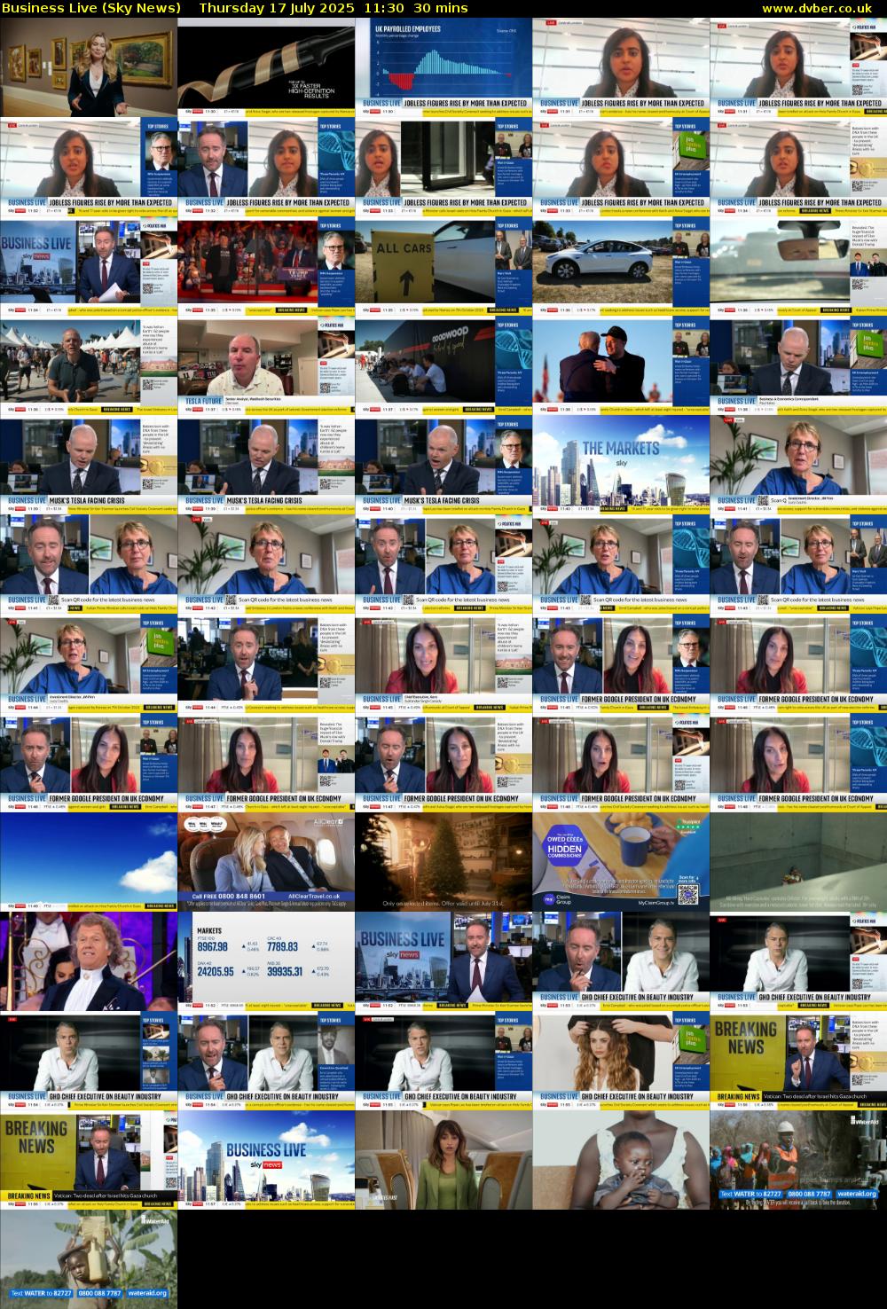 Business Live (Sky News) Thursday 17 July 2025 11:30 - 12:00