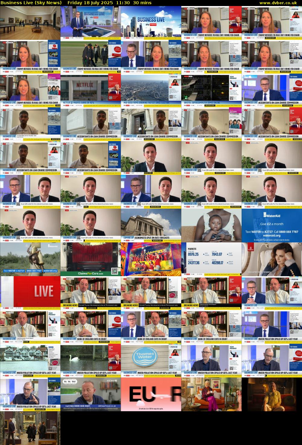 Business Live (Sky News) Friday 18 July 2025 11:30 - 12:00