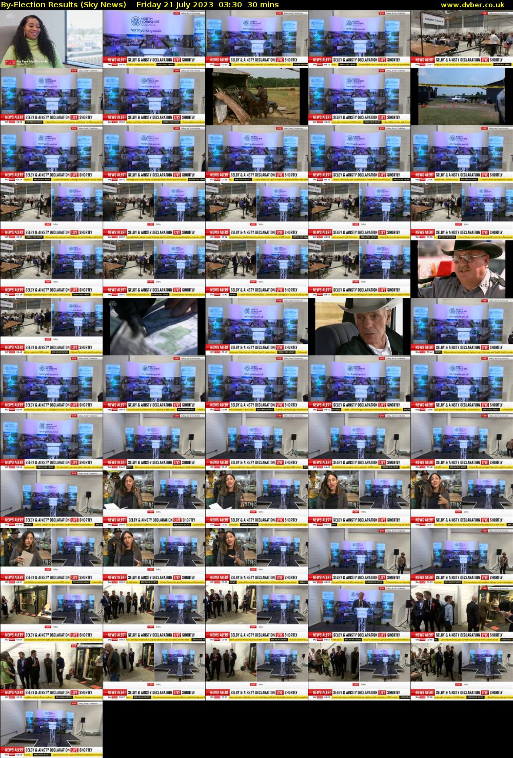 By-Election Results (Sky News) Friday 21 July 2023 03:30 - 04:00