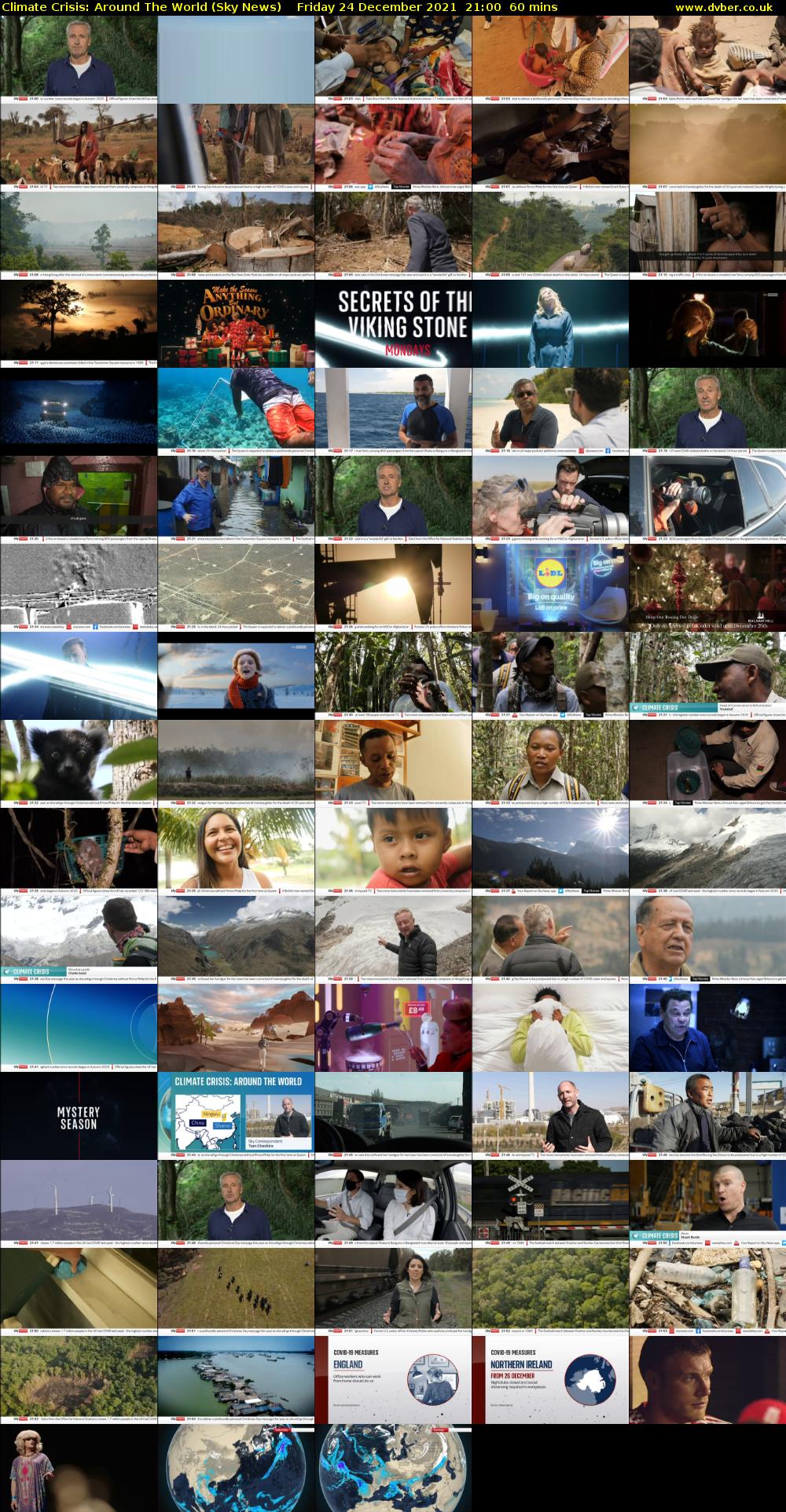 Climate Crisis: Around The World (Sky News) Friday 24 December 2021 21:00 - 22:00