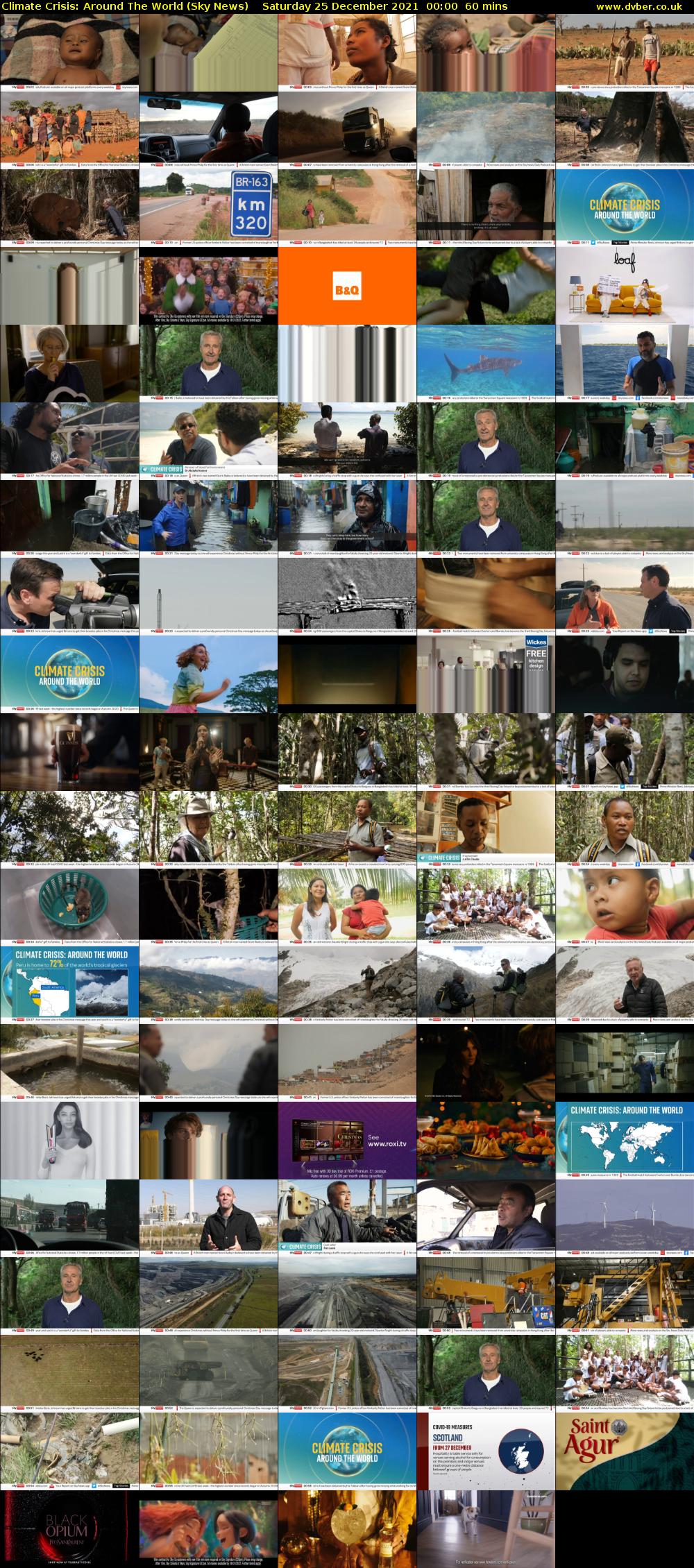 Climate Crisis: Around The World (Sky News) Saturday 25 December 2021 00:00 - 01:00