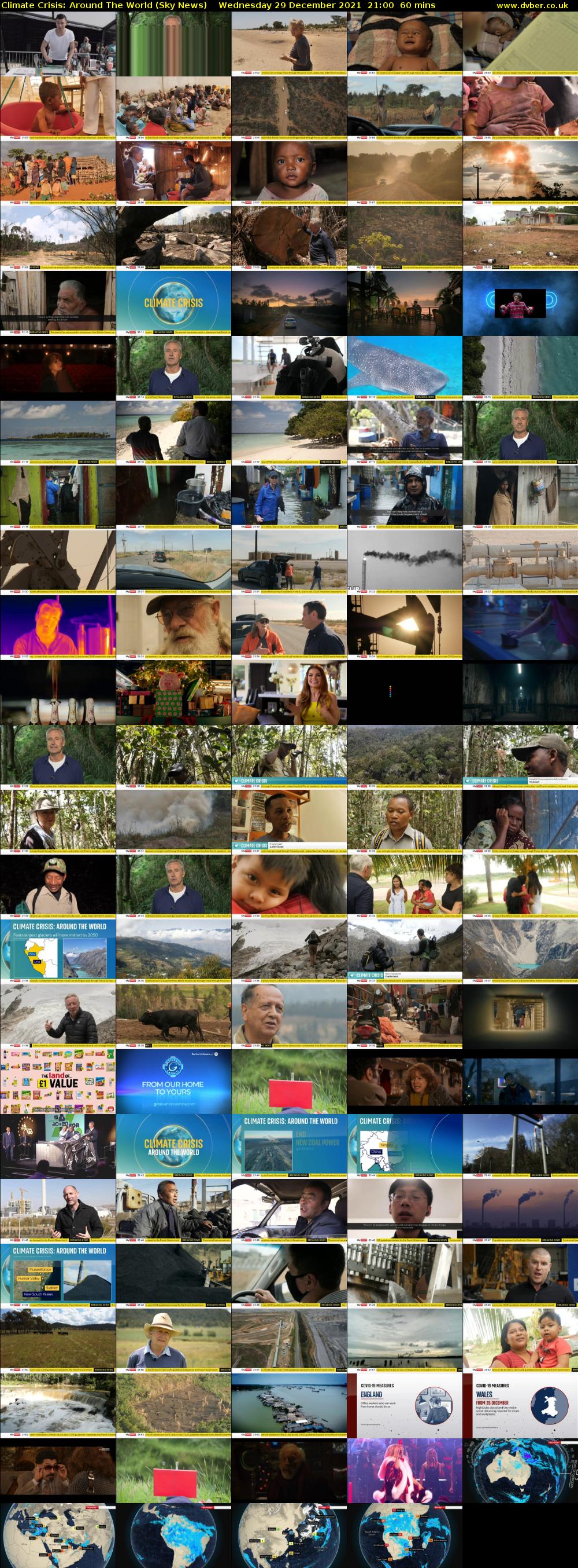 Climate Crisis: Around The World (Sky News) Wednesday 29 December 2021 21:00 - 22:00