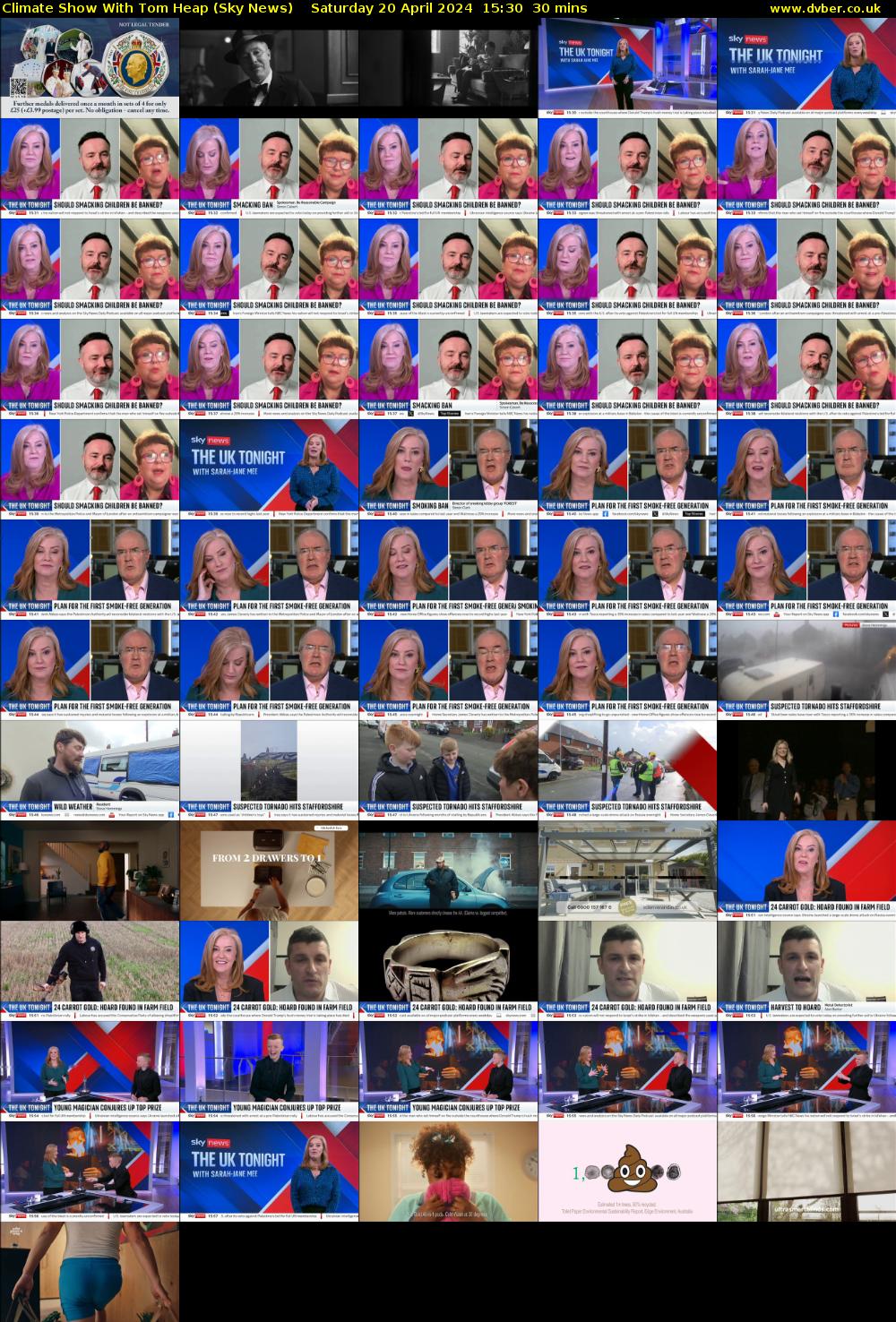 Climate Show With Tom Heap (Sky News) Saturday 20 April 2024 15:30 - 16:00