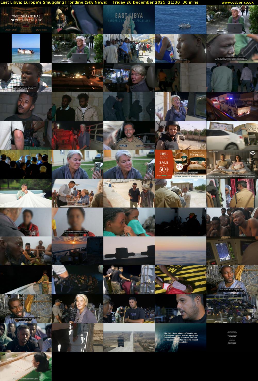 East Libya: Europe's Smuggling Frontline (Sky News) Friday 26 December 2025 21:30 - 22:00