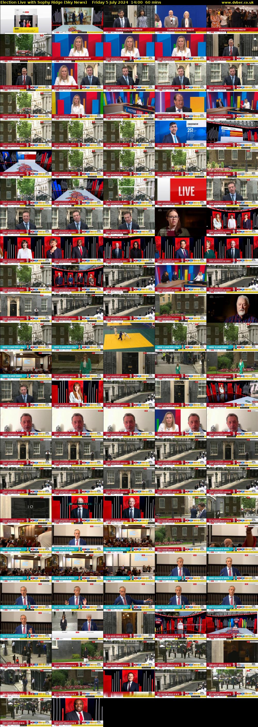Election Live with Sophy Ridge (Sky News) Friday 5 July 2024 14:00 - 15:00