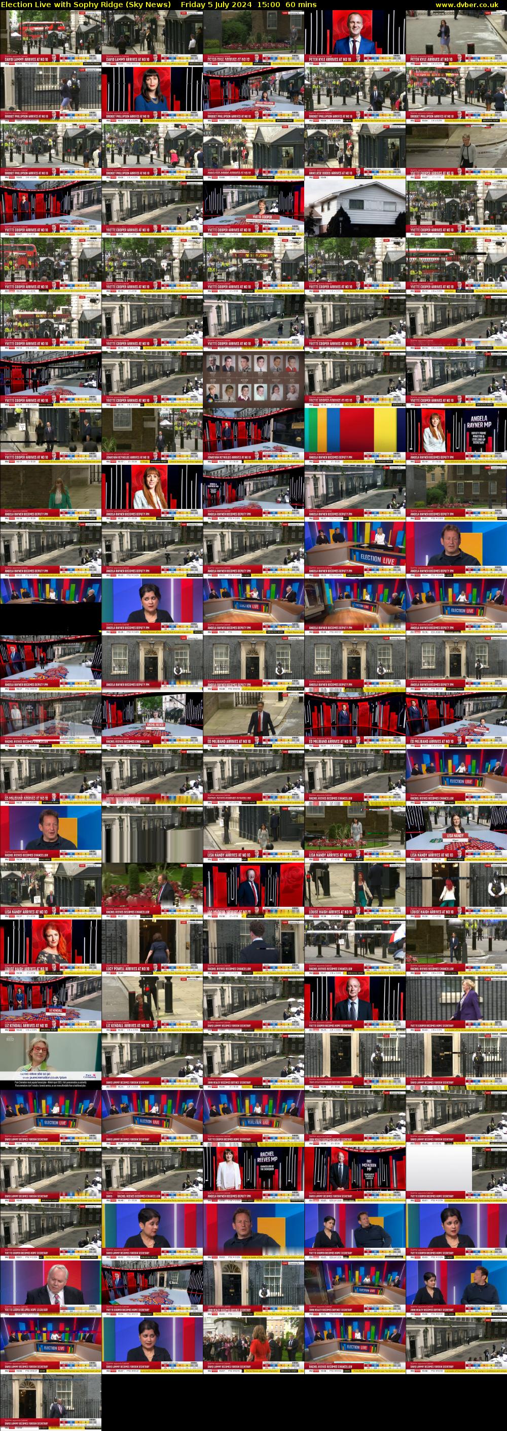 Election Live with Sophy Ridge (Sky News) Friday 5 July 2024 15:00 - 16:00