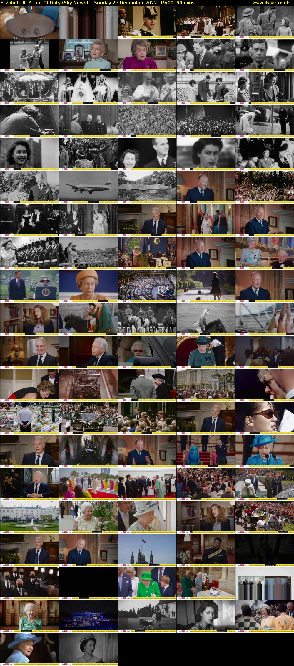Elizabeth II: A Life Of Duty (Sky News) Sunday 25 December 2022 19:00 - 20:00