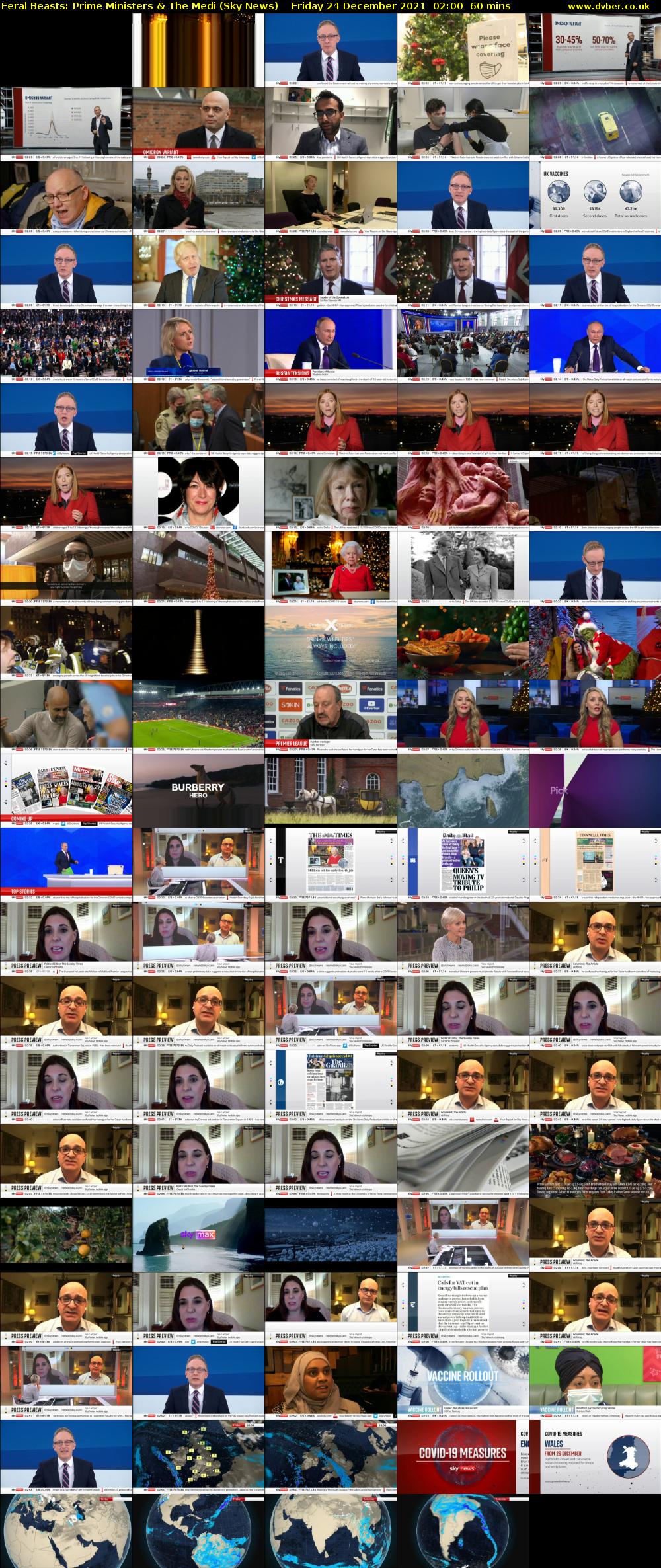 Feral Beasts: Prime Ministers & The Medi (Sky News) Friday 24 December 2021 02:00 - 03:00