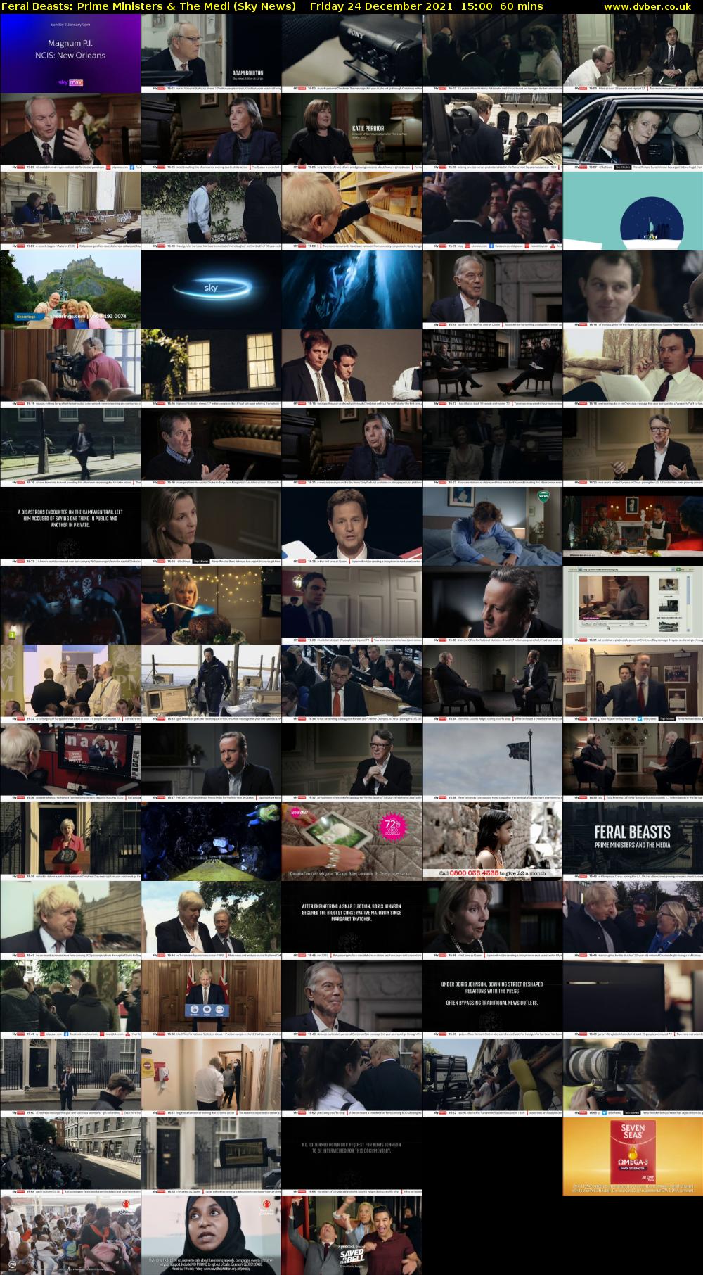 Feral Beasts: Prime Ministers & The Medi (Sky News) Friday 24 December 2021 15:00 - 16:00