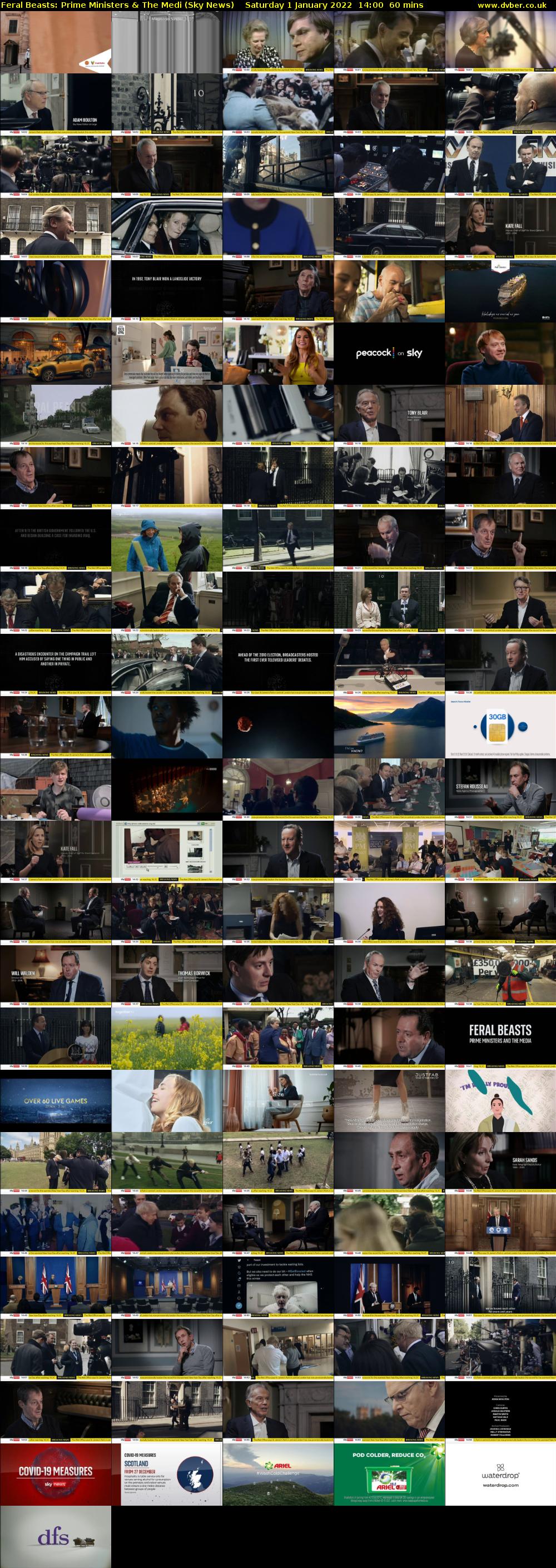 Feral Beasts: Prime Ministers & The Medi (Sky News) Saturday 1 January 2022 14:00 - 15:00