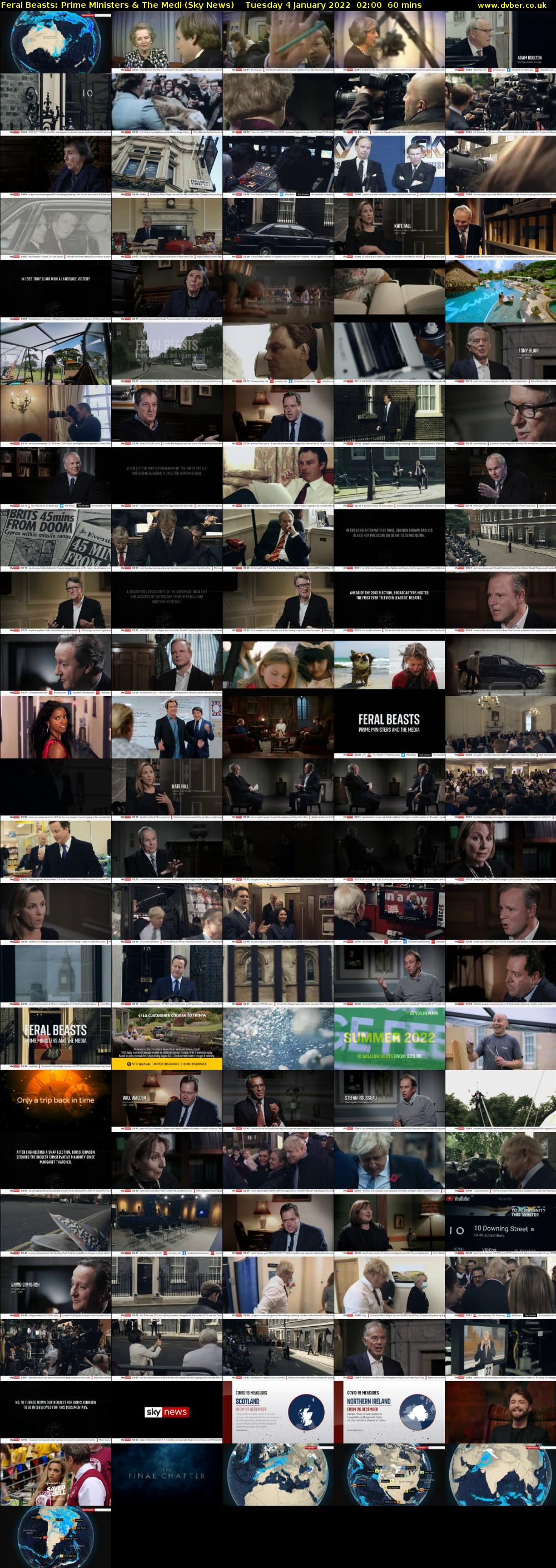 Feral Beasts: Prime Ministers & The Medi (Sky News) Tuesday 4 January 2022 02:00 - 03:00