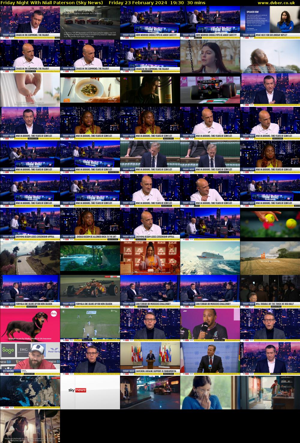 Friday Night With Niall Paterson (Sky News) Friday 23 February 2024 19:30 - 20:00