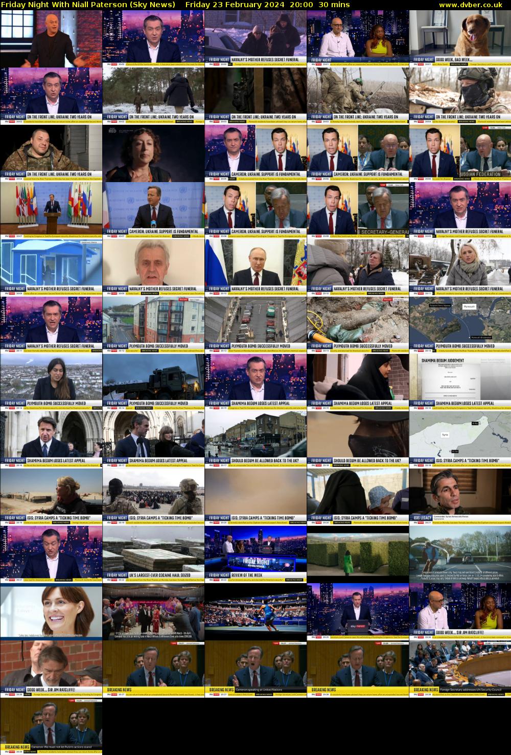 Friday Night With Niall Paterson (Sky News) Friday 23 February 2024 20:00 - 20:30