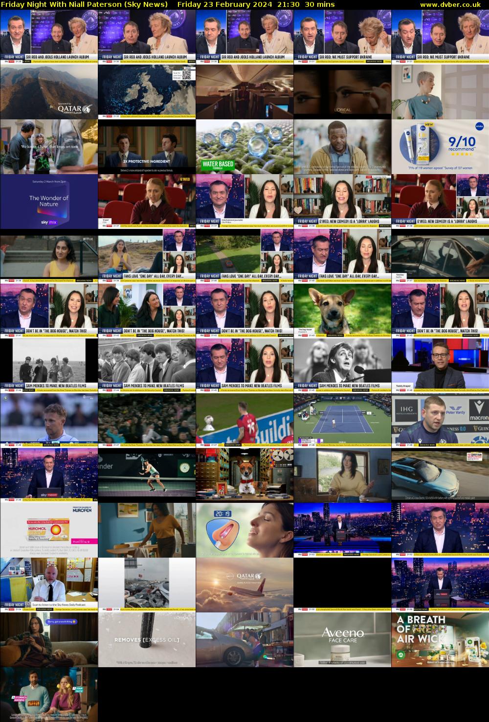 Friday Night With Niall Paterson (Sky News) Friday 23 February 2024 21:30 - 22:00