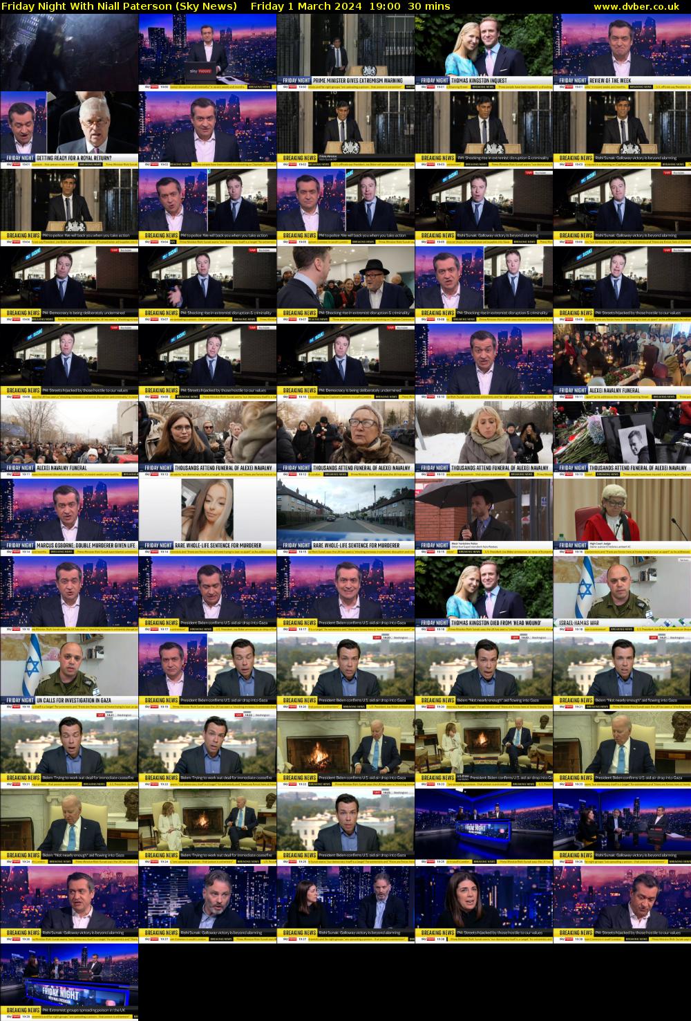 Friday Night With Niall Paterson (Sky News) Friday 1 March 2024 19:00 - 19:30