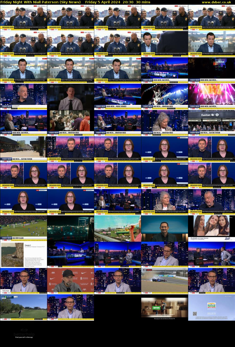 Friday Night With Niall Paterson (Sky News) Friday 5 April 2024 20:30 - 21:00