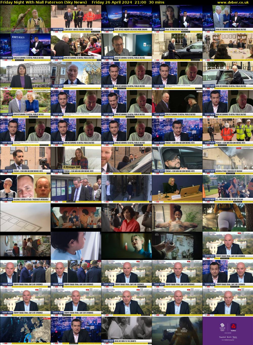 Friday Night With Niall Paterson (Sky News) Friday 26 April 2024 21:00 - 21:30