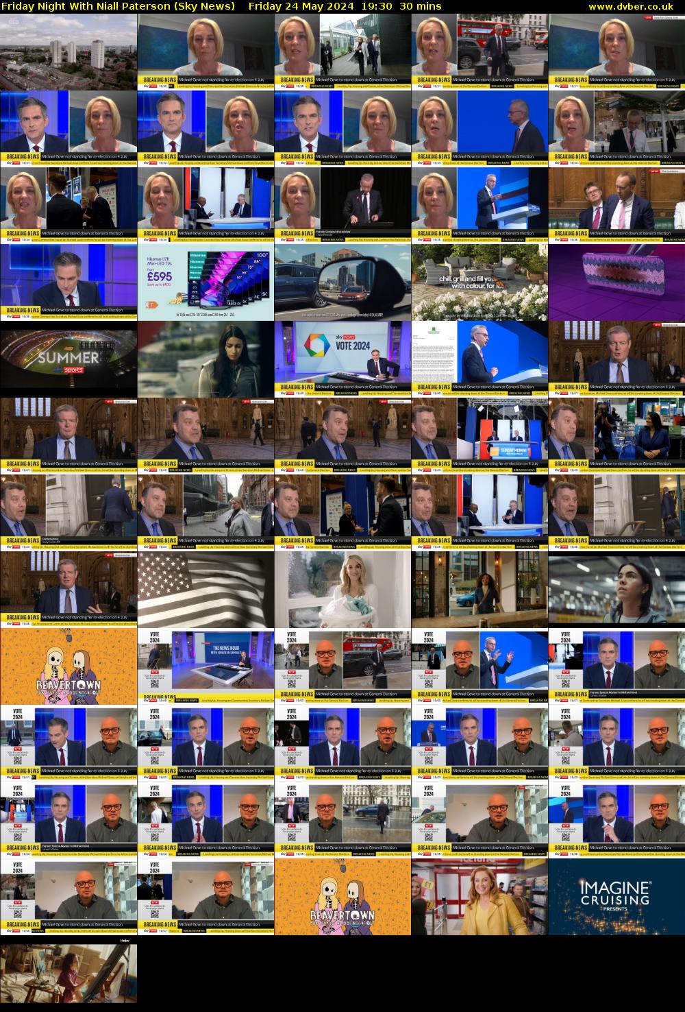 Friday Night With Niall Paterson (Sky News) Friday 24 May 2024 19:30 - 20:00